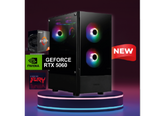 CompuMe 22 Gaming Desktop | AMD Ryzen 5 5600 6 Core , NVIDIA RTX 5060 8GB Graphics Card, 16 DDR4 3600Mhz Kingston Beast RGB , 1TB NV3 SSD